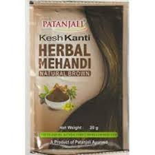 HERBAL MEHANDI  NAT BROWN 20G PATANJALI