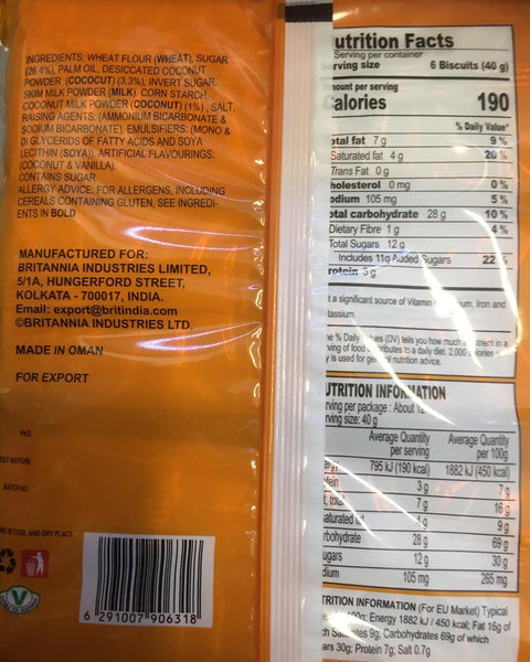 Britannia Nice Time Biscuits Family Pack 480g