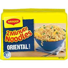 ORIENTAL 2 MINTUE NOODLES, MAGGI 5 PACK ( 72G EA)