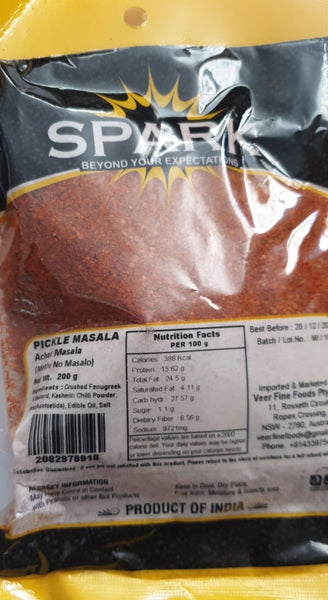 PICKLE MASALA, SPARK, 200G