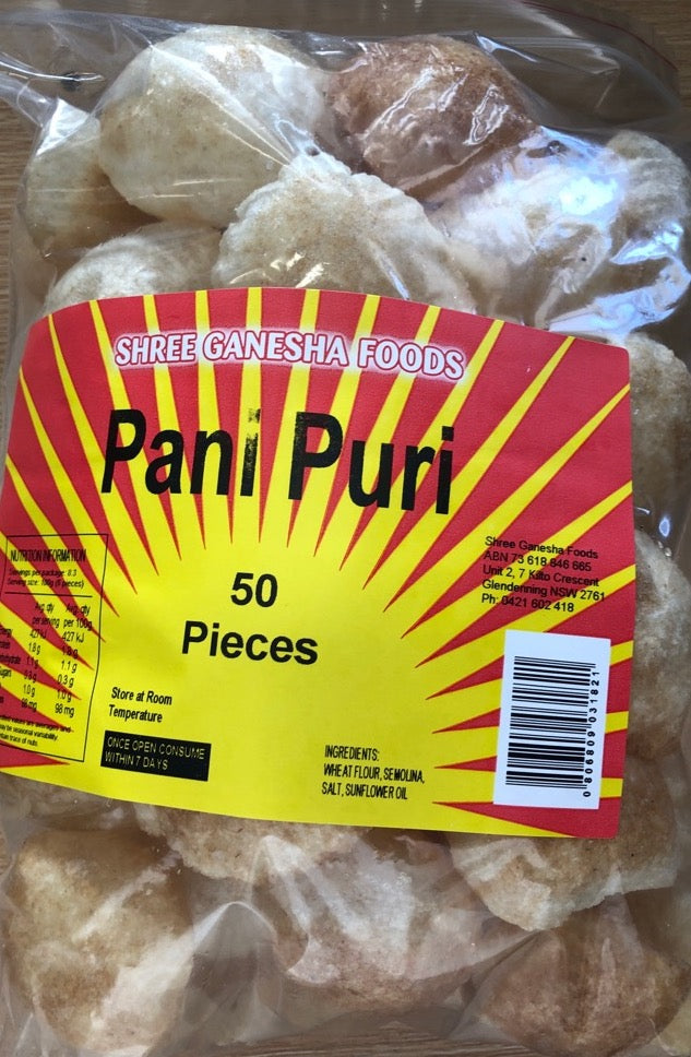 PANI PURI 50PCS