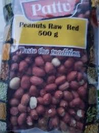 PEANUTS RAW RED PATTU 500G