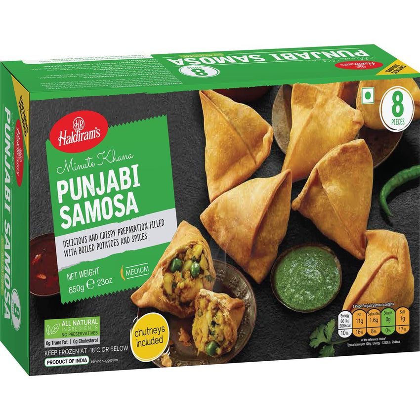 PUNJABI SAMOSA, HALDIRAM, 650G