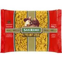 SMALL SHELLS PASTA #28, SAN REMO, 500 G