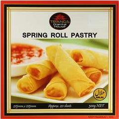 Spring roll pastry, Trangs, 300g ( 20 sheets)