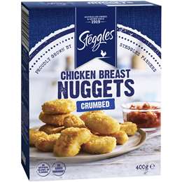 Chicken breast nuggets, Steggles 400g