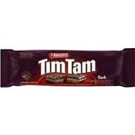 Tim Tam Dark Biscuits 200g