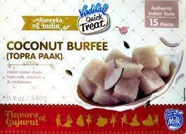 Coconut Burfi, Vadilal 340g