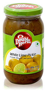 WHITE LIME PICKLE, DOUBLE HORSE 400G