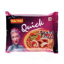 WAI WAI QUICK NOODLES CHICKEN PIZZA 70G
