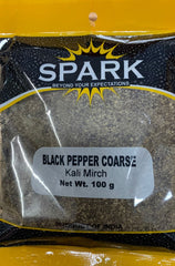 Black Pepper Coarse, Spark 100g