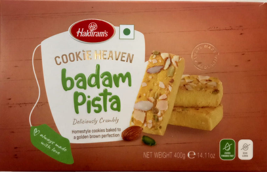 Badam Pista Cookies, Haldiram 400g
