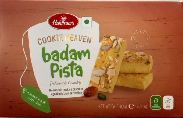 Badam Pista Cookies, Haldiram 400g