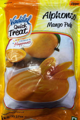 Frozen Alphonso Mango Pulp, Vadilal 800g