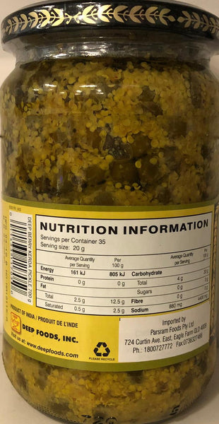 Kerda Pickle, Deep 650g