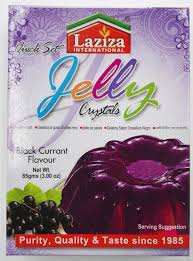 Blackcurrant Jelly Crystals, Laziza 85g
