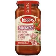 Bolognese with Bacon Pasta sauce, Leggo's 500g