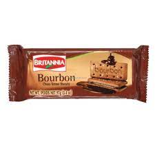 Britannia Bourbon, Choco Kreme Biscuits, 97g