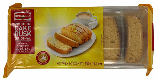 Cake Rusk, Britannia 550g