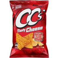 CC'S TASTY CHEESE 175G