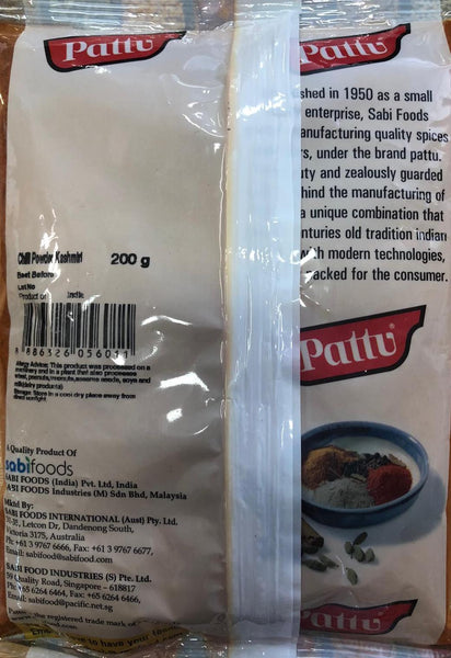 Chilli powder Kashmiri, Pattu, 200g