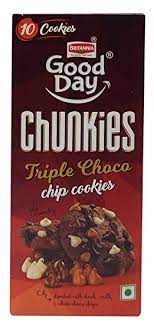Chunkies, Choco Chip Cookies, Britannia 75g