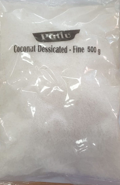 COCONUT DESSICATED FINE, PATTU 500G