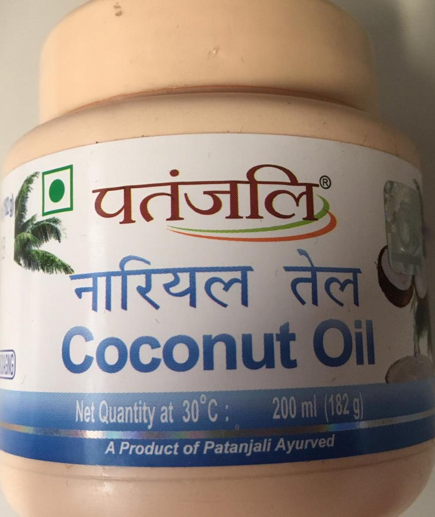 COCONUT OIL, PATANJALI, 200ML