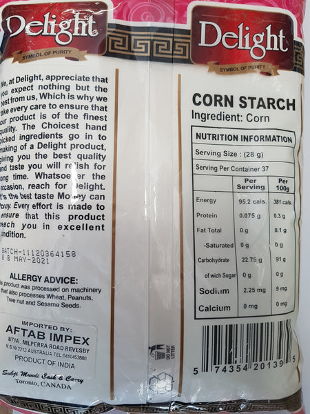 DELIGHT CORN STARCH 1KG