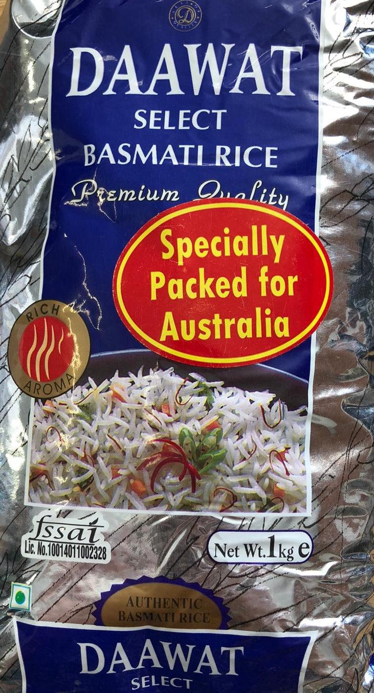 Basmati rice, Daawat Select 1kg