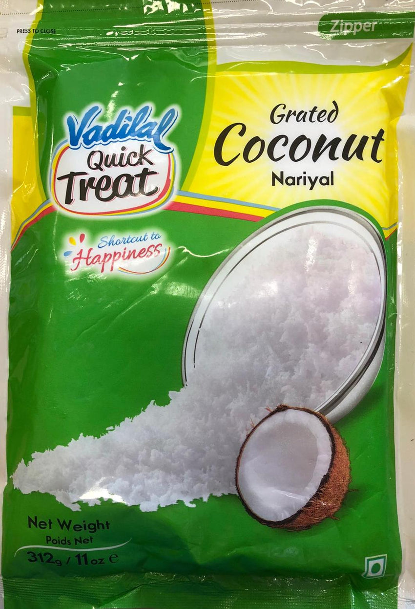 Frozen Grated Coconut, Vadilal 312g