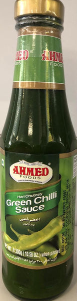 GREEN CHILLI SAUCE AHMED 300G