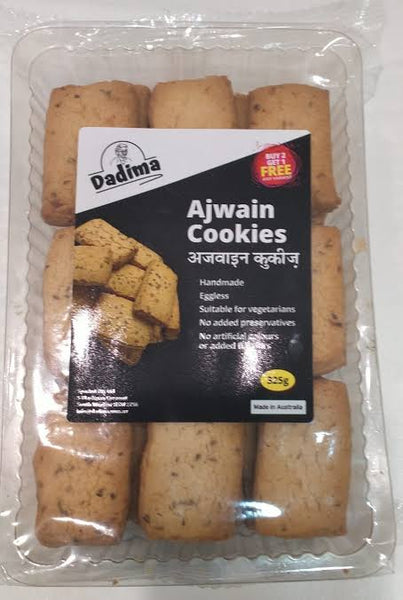 Ajwain Cookies, Dadima, 325 g