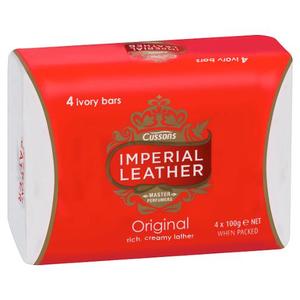 IMPERIAL LEATHER SOAP 4X 100G