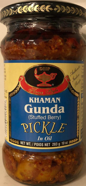 KHAMAN GUNDA PICKLE, DEEP 723g