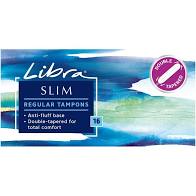 LIBRA SLIM TAMPONS REGULAR 16 PCS