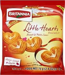 BRITANNIA LITTLE HEARTS 75G