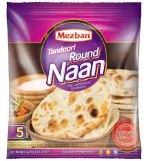 Tandoori Round Naan, Mezban 5pcs