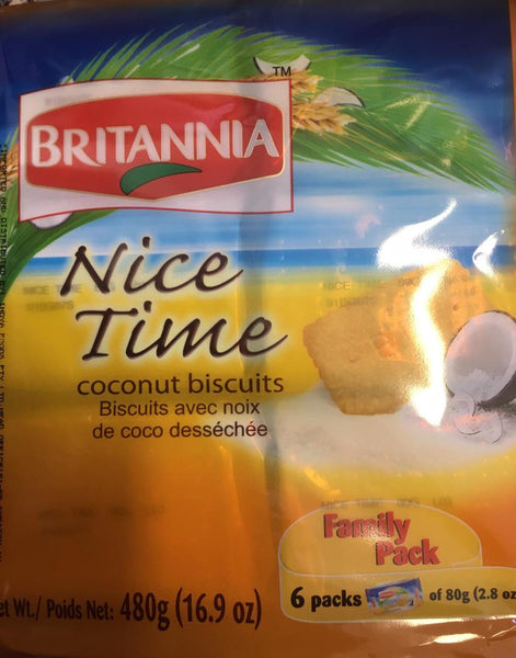 Britannia Nice Time Biscuits Family Pack 480g