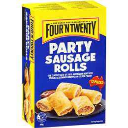 Party sausage rolls, Four N Twenty  500g (12 Pc)