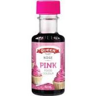 ROSE PINK FOOD COLOR, QUEEN, 50ML