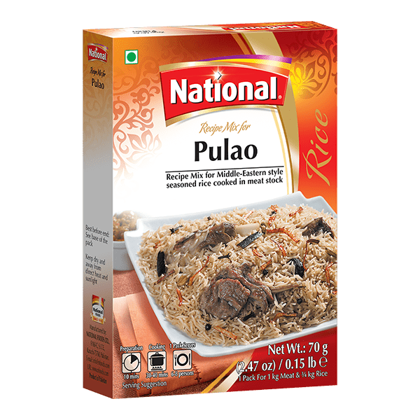 Pulao Masala, National 70g