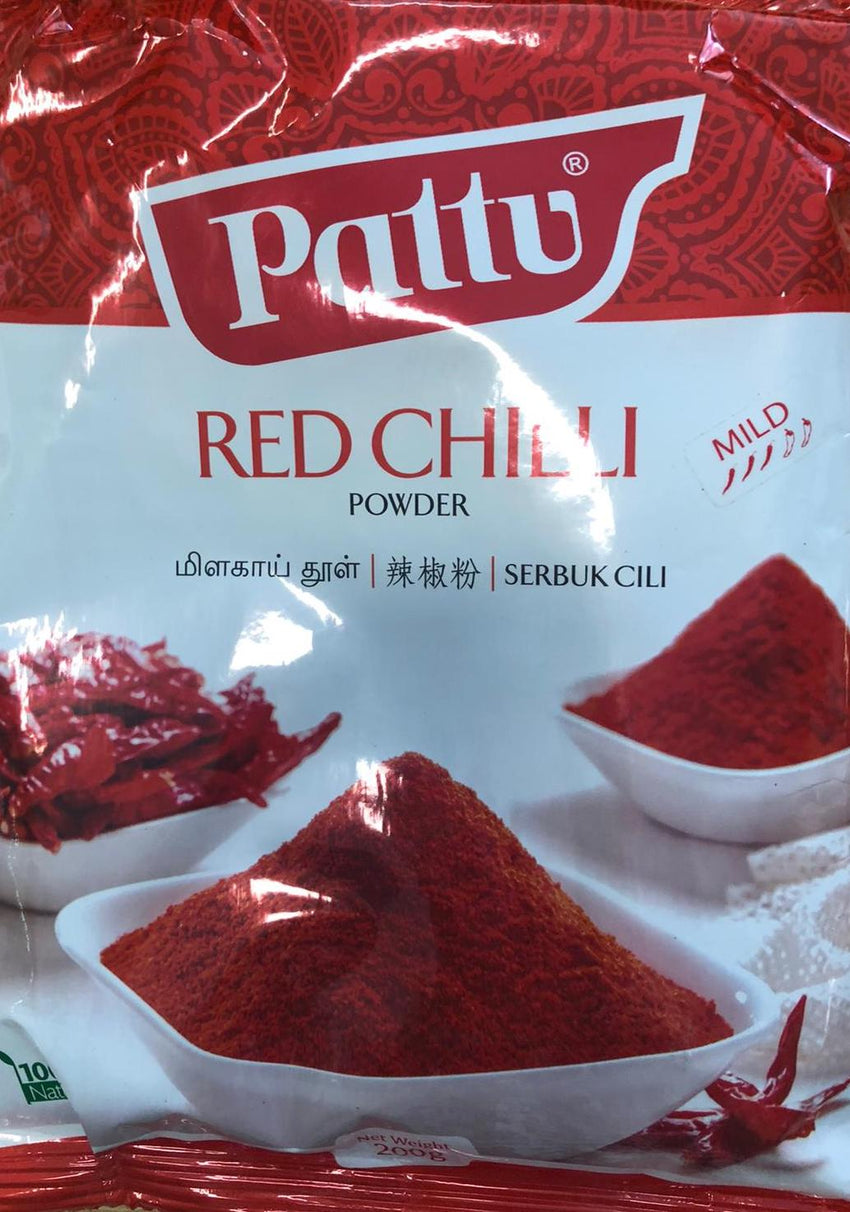 CHILLI POWDER MILD, PATTU, 200G