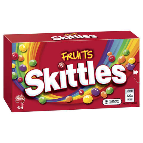 Skittles fruits box 45g
