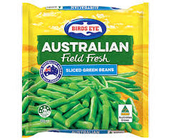 Frozen Beans Sliced, BIRDS EYE, 1KG