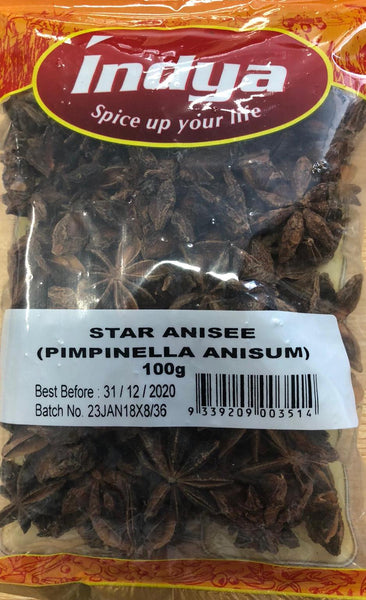 ANISEED STAR WHOLE  Indya 100G
