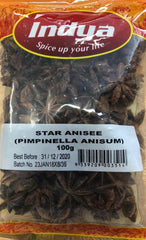 ANISEED STAR WHOLE  Indya 100G