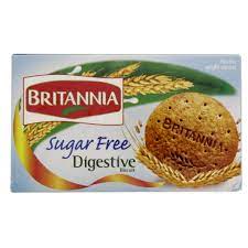 Digestive Sugar Free Biscuits, Britannia 200G