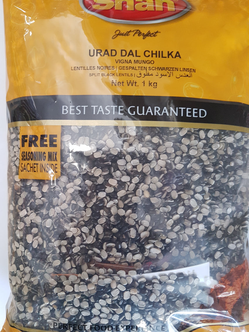 Urid dhal split with skin, Shan 1kg