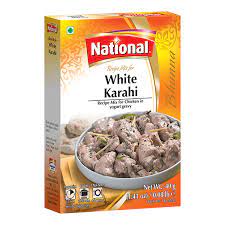 White Karahi Masala, National 40g